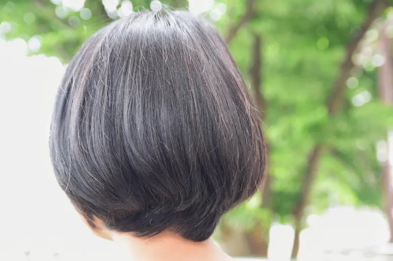 ショートヘアの例